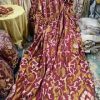 Red/Gold Interlined Curtains