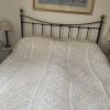Dutch White Linen Bedcover