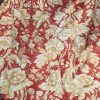 Osborne & Little Curtains in Terracotta & Cream with Pinch Pleats and Interlining W290 D221 - Image 2