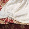 Osborne & Little Curtains in Terracotta & Cream with Pinch Pleats and Interlining W290 D221 - Image 4