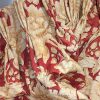 Osborne & Little Curtains in Terracotta & Cream with Pinch Pleats and Interlining W290 D221 - Image 6