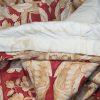 Osborne & Little Curtains in Terracotta & Cream with Pinch Pleats and Interlining W290 D221 - Image 8