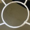 Very Lovely Large Vintage Pale Yellow Silk Lamp Shade with two smaller shades - Image 2