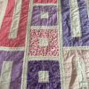 Vintage Hand made Patchwork Bed Cover - Image 3