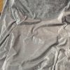 Lovely Grey Velvet Chenille Pencil Pleat Curtains with Blackout Lining W253 D250 - Image 2