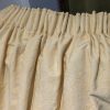 Light Gold Damask Curtains with Pencil Pleats W244 D257 - Image 6
