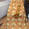7 Pairs of Vintage French Goblet Pleat Second-Hand Curtains - Image 3