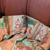 7 Pairs of Vintage French Goblet Pleat Second-Hand Curtains - Image 7