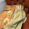 7 Pairs of Vintage French Goblet Pleat Second-Hand Curtains - Image 8
