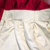 Lush Red Raw Silk Pinch Pleat Second-Hand Curtain W173 D208 - Image 7