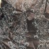 Dark Chocolate Brown Velvet Second-Hand Curtains - 2 Pairs - Image 2