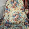 Vintage Nina Campbell Second-Hand Shaped Curtain W107 D226 - Image 3
