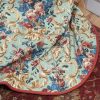 Vintage Nina Campbell Second-Hand Shaped Curtain W107 D226 - Image 4