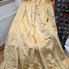 Fine Vintage Gold Second-Hand Interlined Curtains - Up to 2 pairs available - Image 4