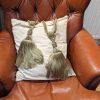 Gold Silk Rope/Tassel Tie-backs with Gold top detailing - 2 Pairs available