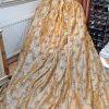 Bronze Spanish Silk Pinch Pleat Lined Second-Hand Curtains - Up to 4 Pairs available - Image 3