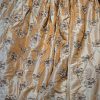 Bronze Spanish Silk Pinch Pleat Lined Second-Hand Curtains - Up to 4 Pairs available - Image 4
