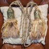 Glamorous Cream and Peach Spanish Rope & Tassel Tie-backs