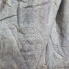 Very Long Vintage Blue/Grey Paisley Second-Hand Curtains W220 D300 - Image 11
