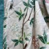 Long Single Vintage Cream Pencil Pleat Second-Hand Curtain W101 D285 - Image 6