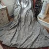 Fab Grey Pinch Pleat Second-Hand Curtains with Interlining - 2 Pairs Available - Image 2