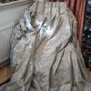 Fab Grey Pinch Pleat Second-Hand Curtains with Interlining - 2 Pairs Available - Image 4