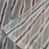 White Cotton and Silk Stripe second-hand Voiles - Up to 3 Pairs available - Image 4
