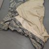 Huge Blue/Grey Silk Pinch Pleat Interlined Second-Hand Curtains W308 D534 - Image 5
