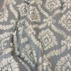 Huge Blue/Grey Silk Pinch Pleat Interlined Second-Hand Curtains W308 D534 - Image 8