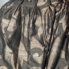 Very Long Charcoal & Silver Pinch Pleat Second-Hand Curtains W240 D300 - Image 6