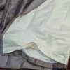 Fabulous violet silk mix pinch pleat second-hand curtains - 2 pairs available - Image 4