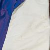 Stunning Electric Blue Silk Taffeta Second-Hand Curtains W172 D267 - Image 5