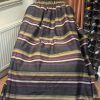 Thick Horizontal Multi-stripe Single Second-Hand Curtain W196 D232 - Image 3