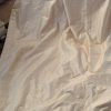 Lovely Apricot Silk Pencil Pleat Second-hand Curtains with Valance W227 D234 - 2 Pairs Available - Image 2