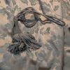 Fab Sanderson 'Aqua' Damask Pinch Pleat Second-hand Curtains - 2 Pairs Available - Image 4