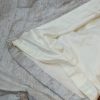 Lovely Grey and Silver Goblet Pleat Second-Hand Curtains - 2 Pairs Available - Image 5