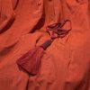 Great Value Red Pinch Pleat Second-Hand Curtains W208 D230 - Image 4