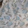Single Vintage Laura Ashley 'Hydrangea' Second-Hand Curtain W165 D218 - Image 2