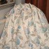 Single Vintage Laura Ashley 'Hydrangea' Second-Hand Curtain W165 D218 - Image 3