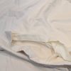 Fab Long Cream Rose Uniacke Linen Second-Hand Curtains with Interlining W193 D272 - 2 Pairs Available - Image 4