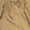 Extra Wide Mid-Brown Cord Vintage Pencil Pleat Second-Hand Curtains W525 D234 - Image 5