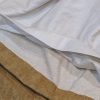 Extra Wide Mid-Brown Cord Vintage Pencil Pleat Second-Hand Curtains W525 D234 - Image 9