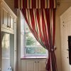 Single Long and Wide Sateen Pencil Pleat Second-Hand Curtain W137 D300