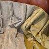 Fab Chenille Multi-Colour Pinch Pleat Second-hand Curtains W401 D277 - Image 6