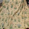 Great Value Vintage Yellow with Flowers Pinch Pleat Second-hand Curtains W270 D256 - Image 2