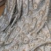 Jane Churchill Silver/Grey Embroidered Second-Hand Curtains - Up to 2 Pairs Available - Image 2