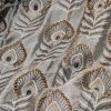 Jane Churchill Silver/Grey Embroidered Second-Hand Curtains - Up to 2 Pairs Available - Image 3