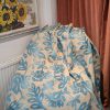 Laura Ashley Ellington Teal Jacquard Second-Hand Curtains W188 D270 - 2 identical Pairs Available - Image 3
