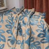 Laura Ashley Ellington Teal Jacquard Second-Hand Curtains W188 D270 - 2 identical Pairs Available - Image 5