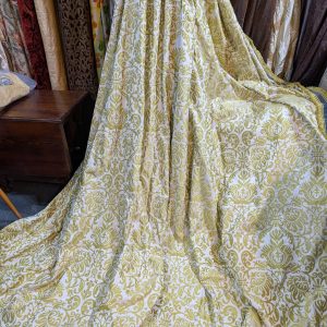Floria Palm Extra Wide Pinch Pleat Second-Hand Curtains W346 D284